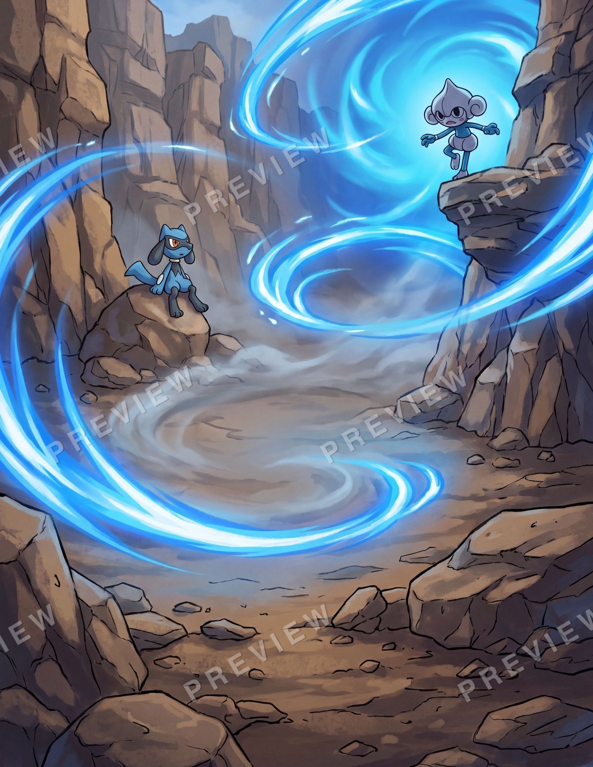 Lucario · Vivid Voltage